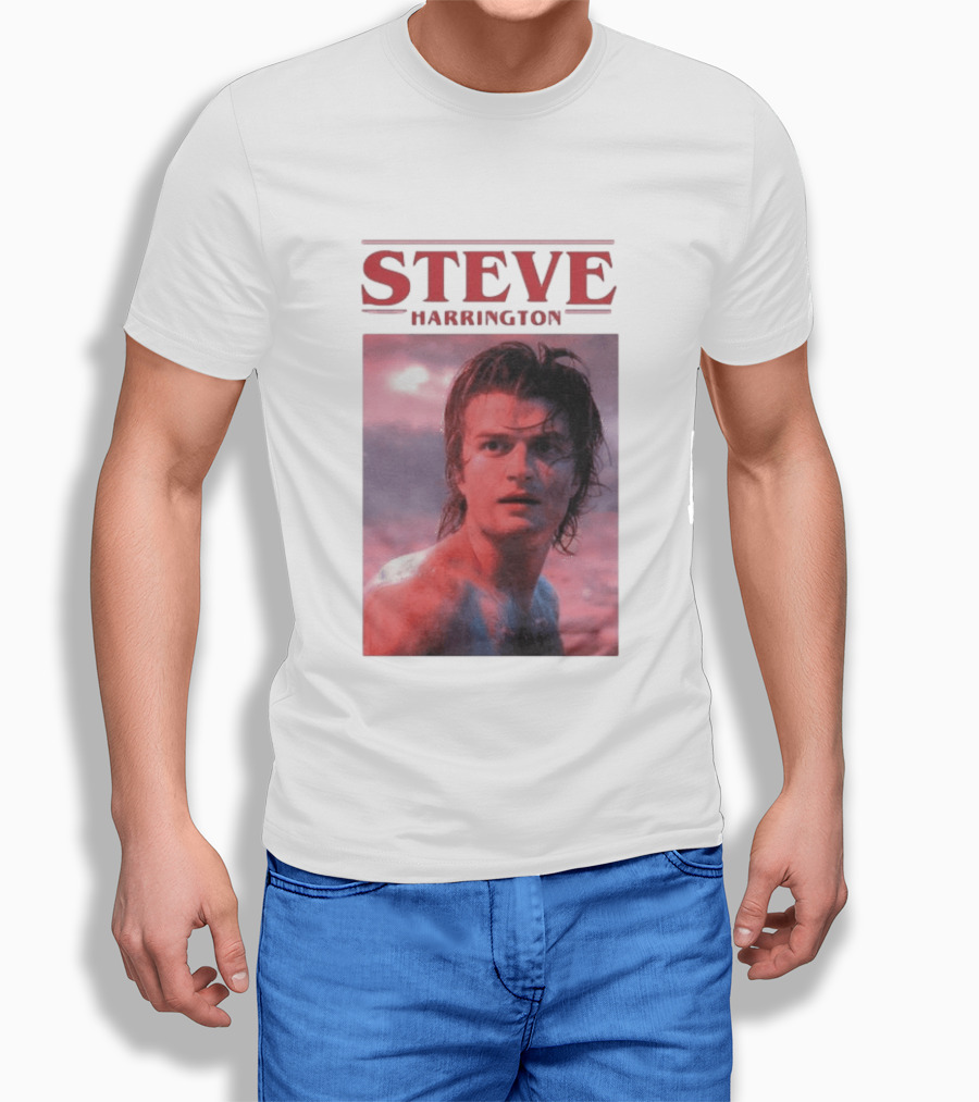 Steve Harrington Vintage Aesthetic Stranger Things Joe Keery T-Shirt