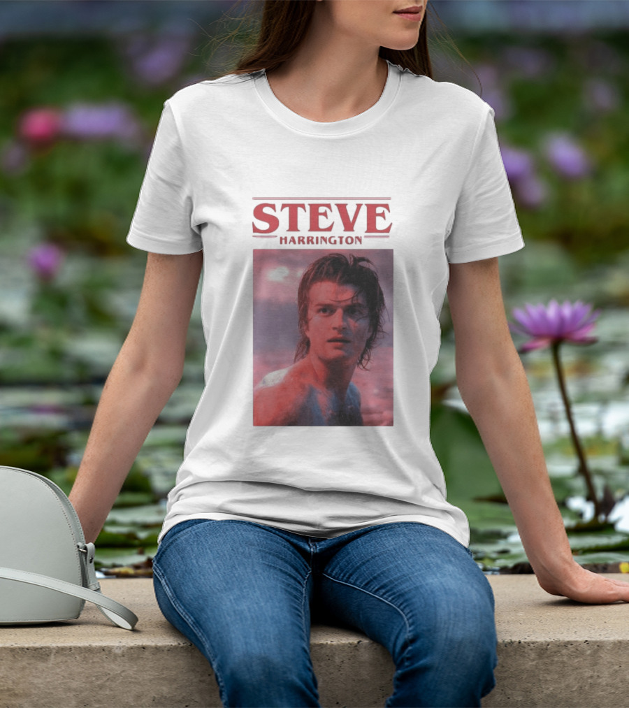 Steve Harrington Vintage Aesthetic Stranger Things Joe Keery T-Shirt