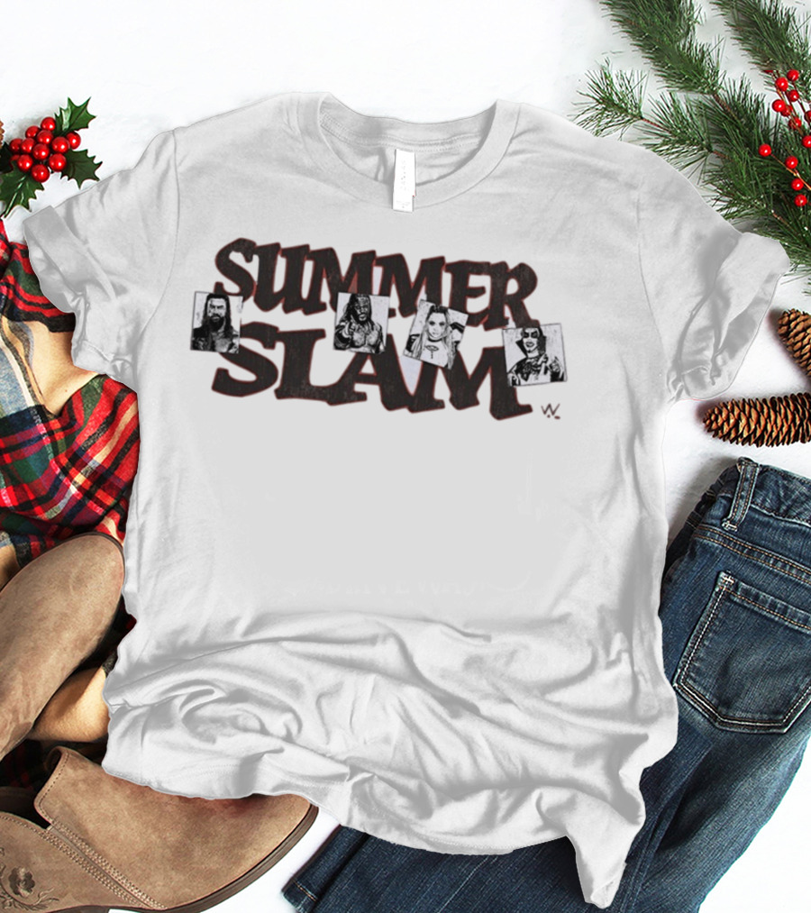 WWE SummerSlam 2026 Wrestling Event Superstars T-Shirt