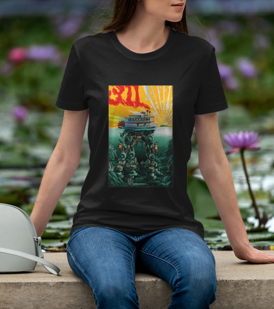 311 Kansas City MO 2026 Steamboat Robot T-Shirt