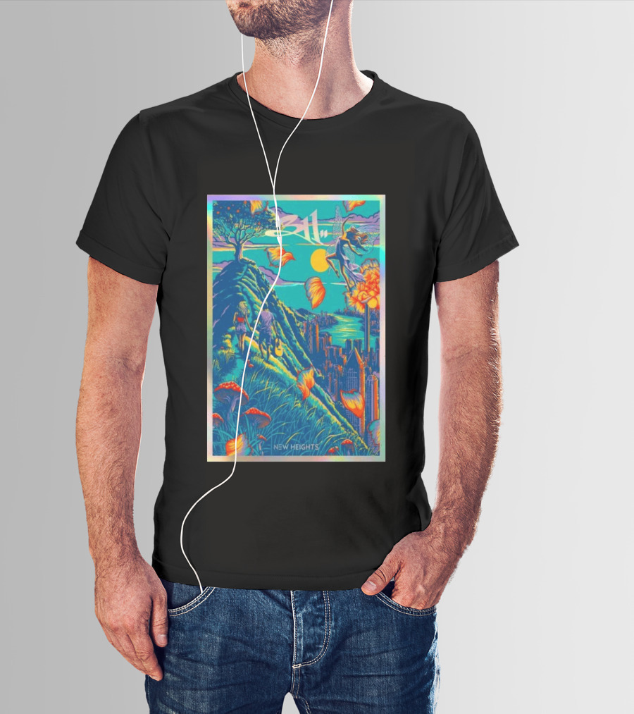 311 New Heights 2026 Fairy Cityscape Guitar Walk T-Shirt