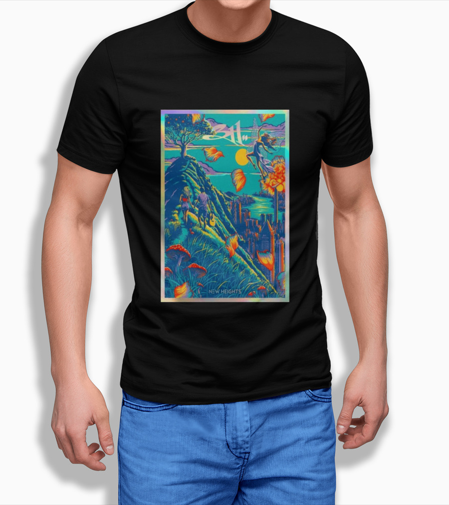 311 New Heights 2026 Fairy Cityscape Guitar Walk T-Shirt