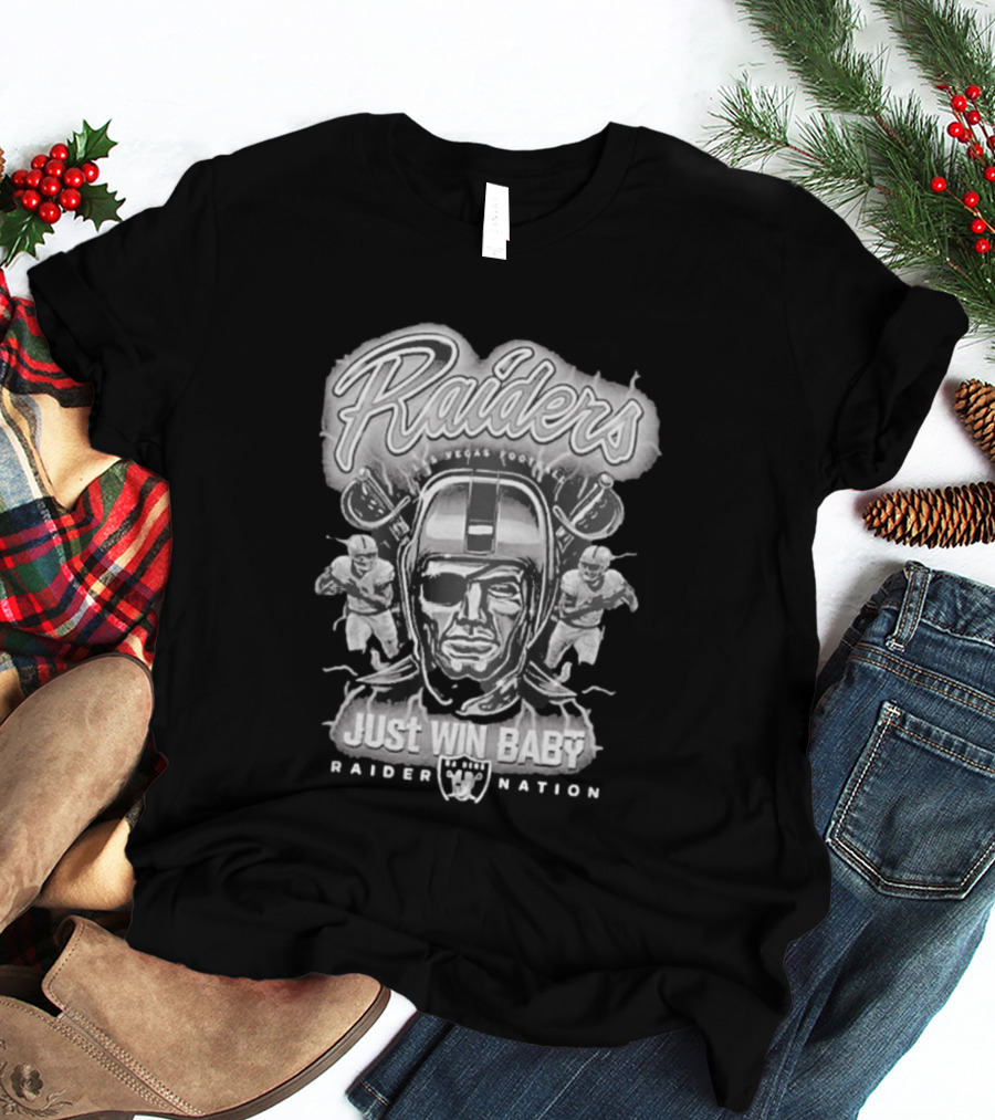 Raider Nation Las Vegas Football Just Win Baby T-Shirt
