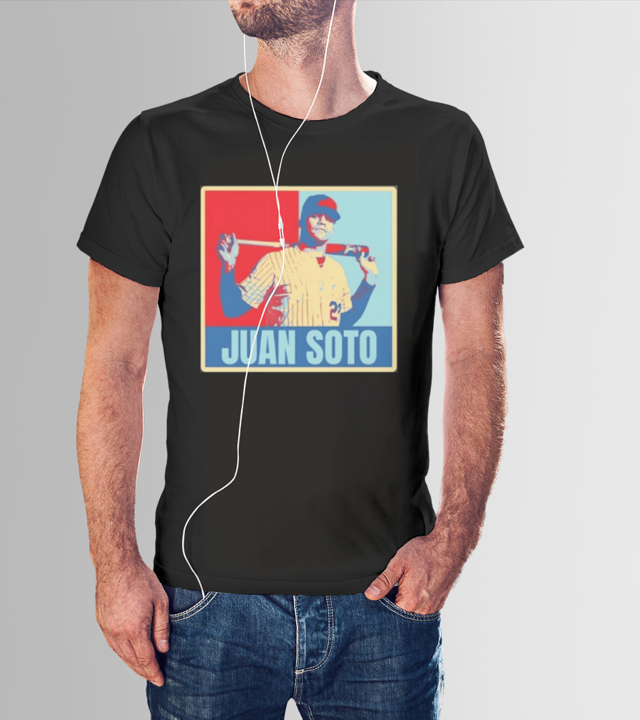 Juan Soto Mets Red Blue T-Shirt