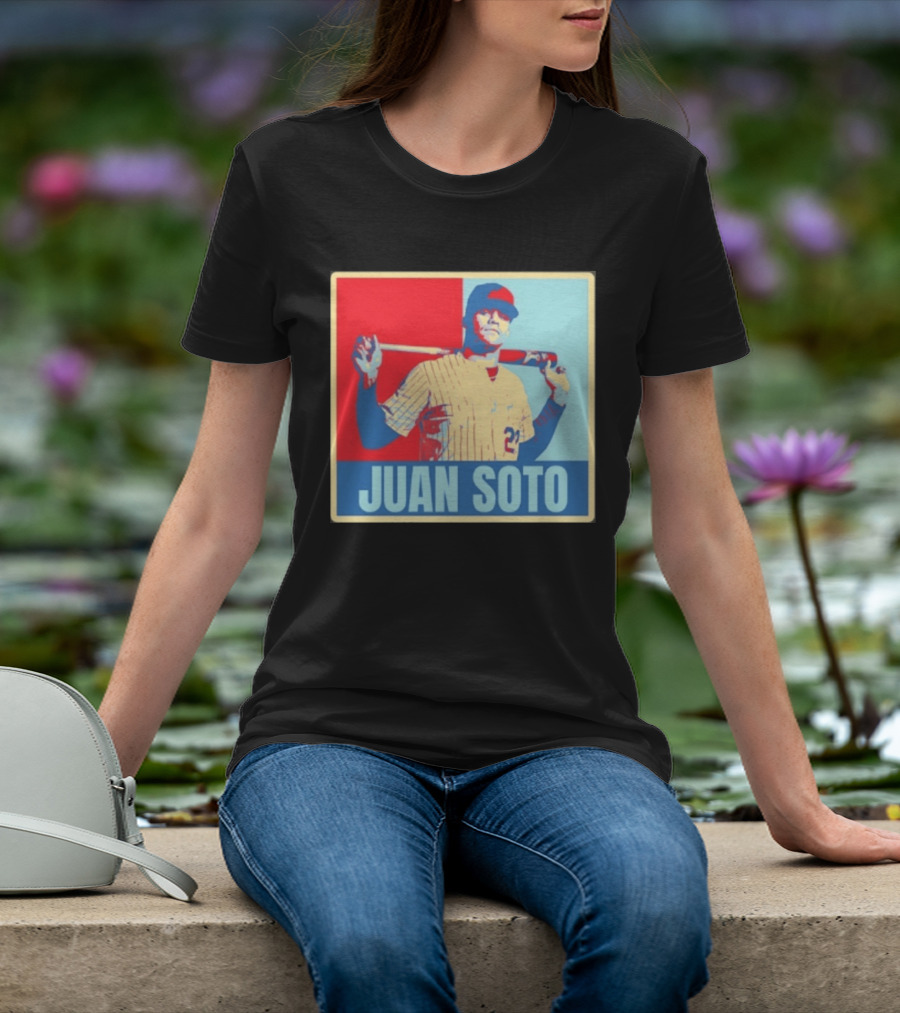 Juan Soto Mets Red Blue T-Shirt