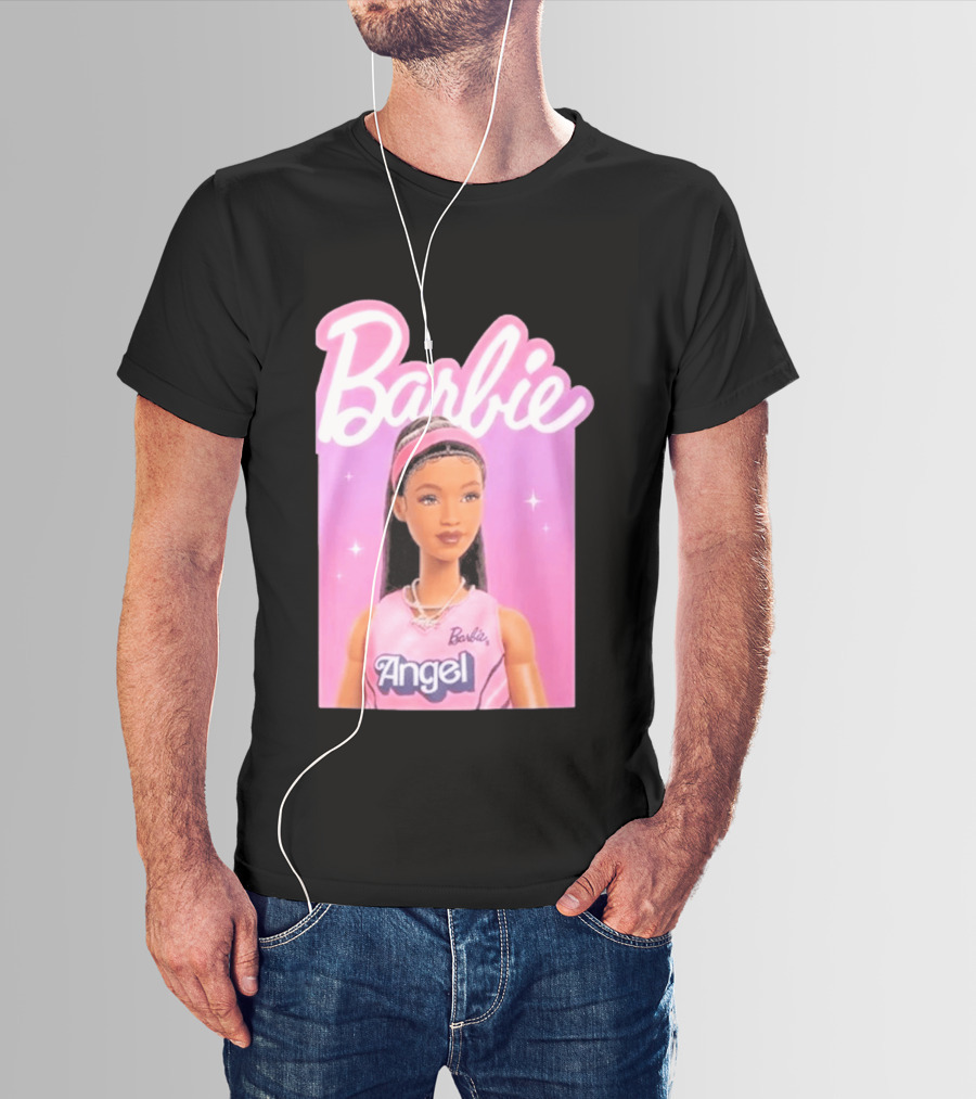 Barbie Angel Basketball Doll T-Shirt