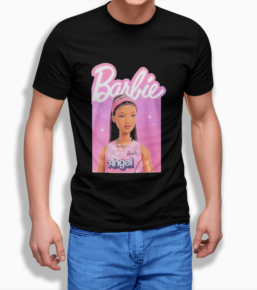 Barbie Angel Basketball Doll T-Shirt