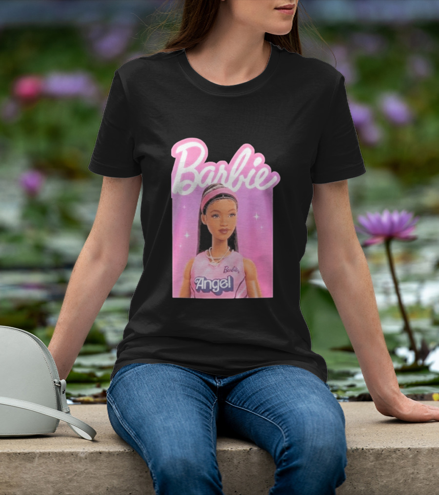 Barbie Angel Basketball Doll T-Shirt