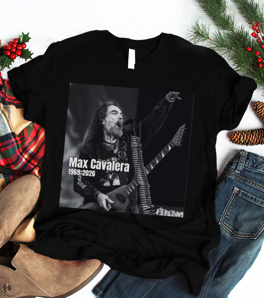 Max Cavalera 1969 2026 Heavy Metal Icon Performance T-Shirt