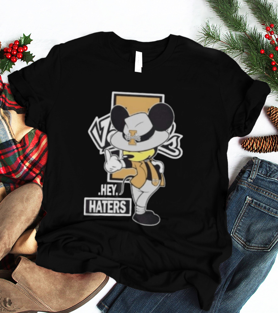 Idaho Vandals Football Mickey Hey Haters T-Shirt