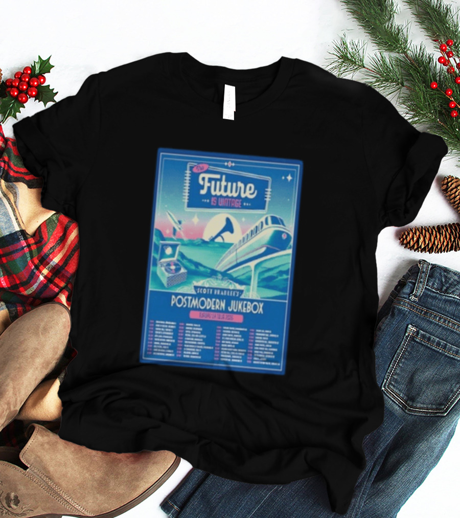 Future Is Vintage Scott Bradlee's Postmodern Jukebox Europe UK Tour 2026 T-Shirt