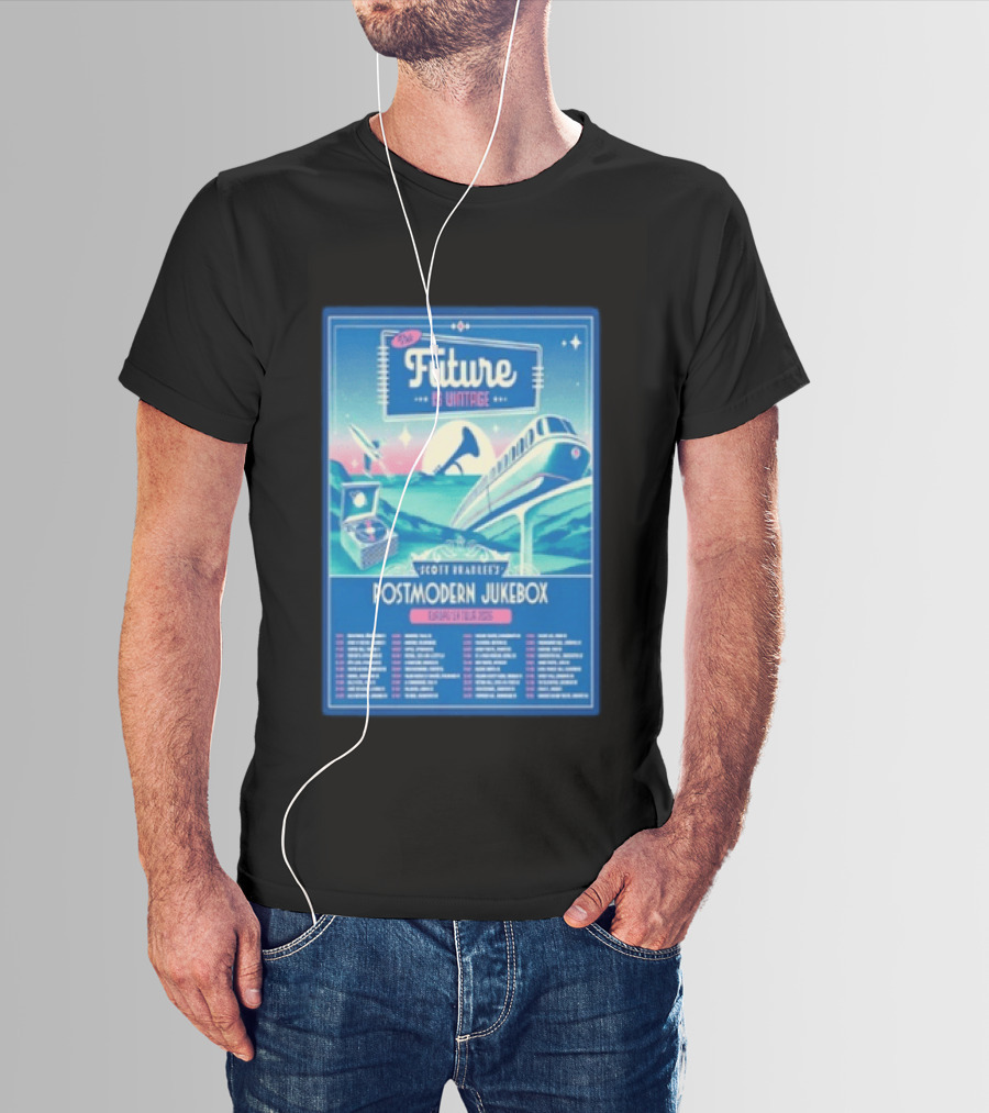 Future Is Vintage Scott Bradlee's Postmodern Jukebox Europe UK Tour 2026 T-Shirt