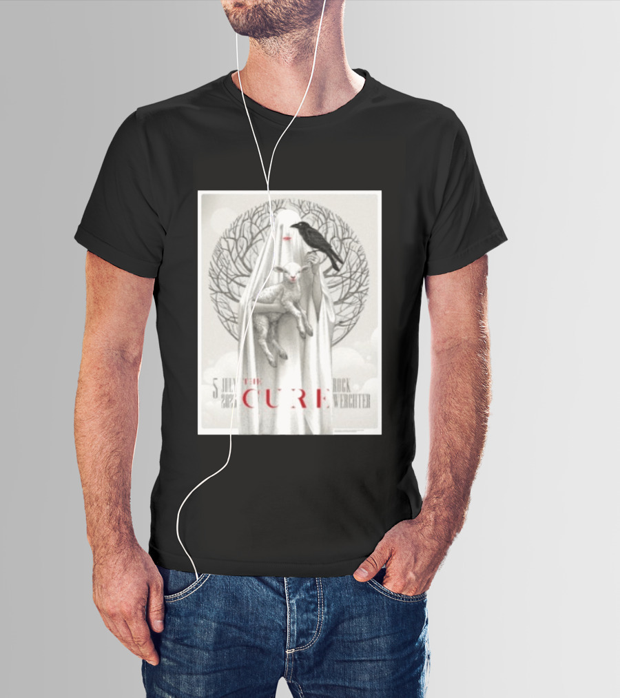 5 July 2026 The Cure Rock Werchter Raven And Lamb T-Shirt