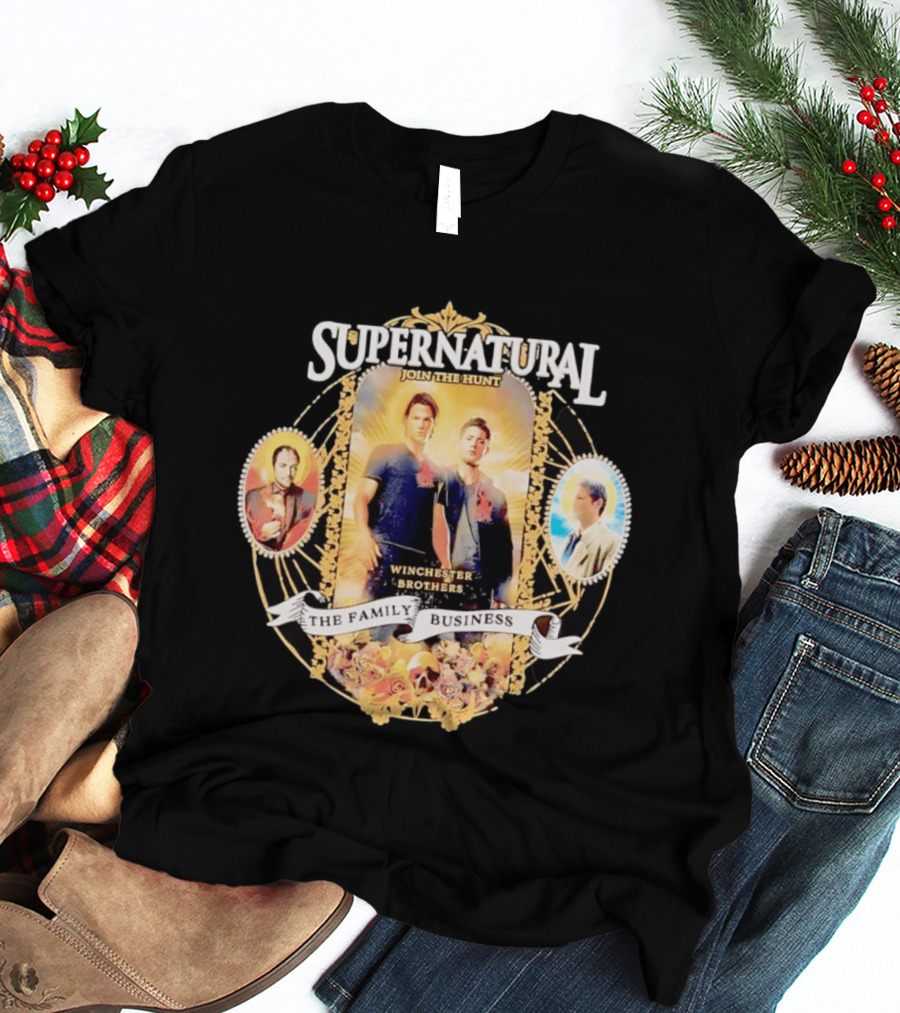 Supernatural Join The Hunt Winchester Brothers The Family Business T-Shirt