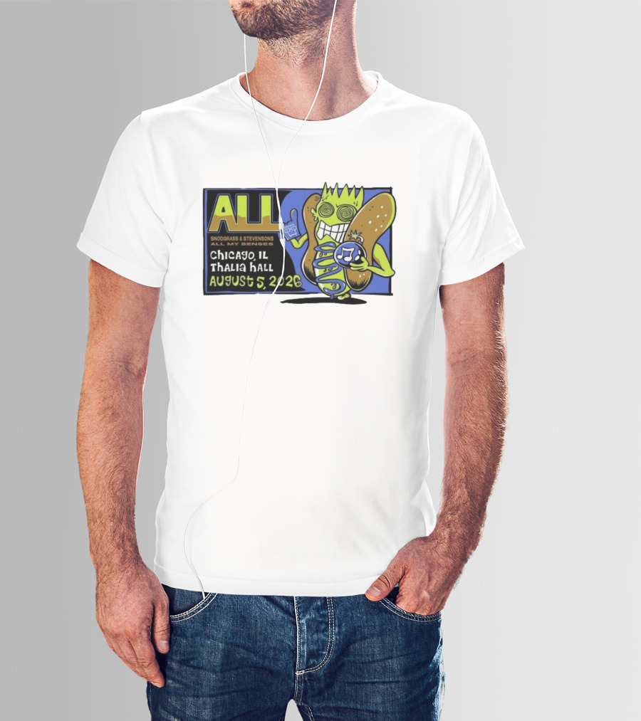 ALL Snodgrass Stevensons Chicago Thalia Hall August 5 2026 T-Shirt