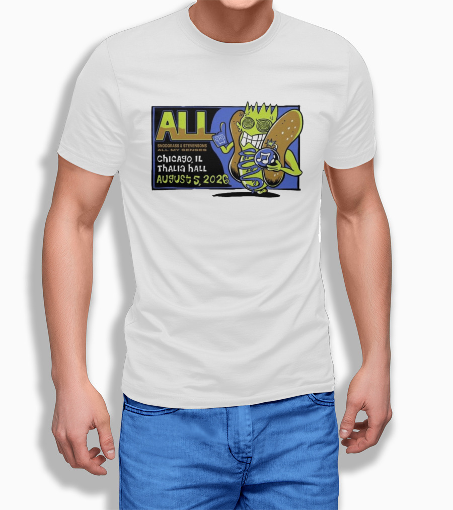ALL Snodgrass Stevensons Chicago Thalia Hall August 5 2026 T-Shirt
