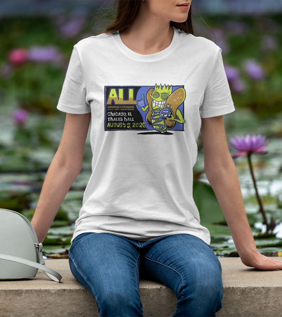 ALL Snodgrass Stevensons Chicago Thalia Hall August 5 2026 T-Shirt