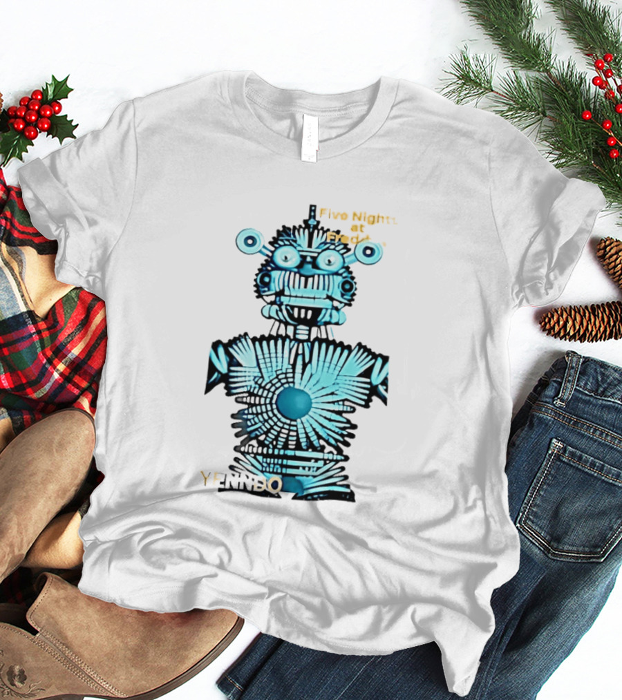 Five Nights At Freddy's Sister Location Yenndo Character Minimalist T-Shirt
