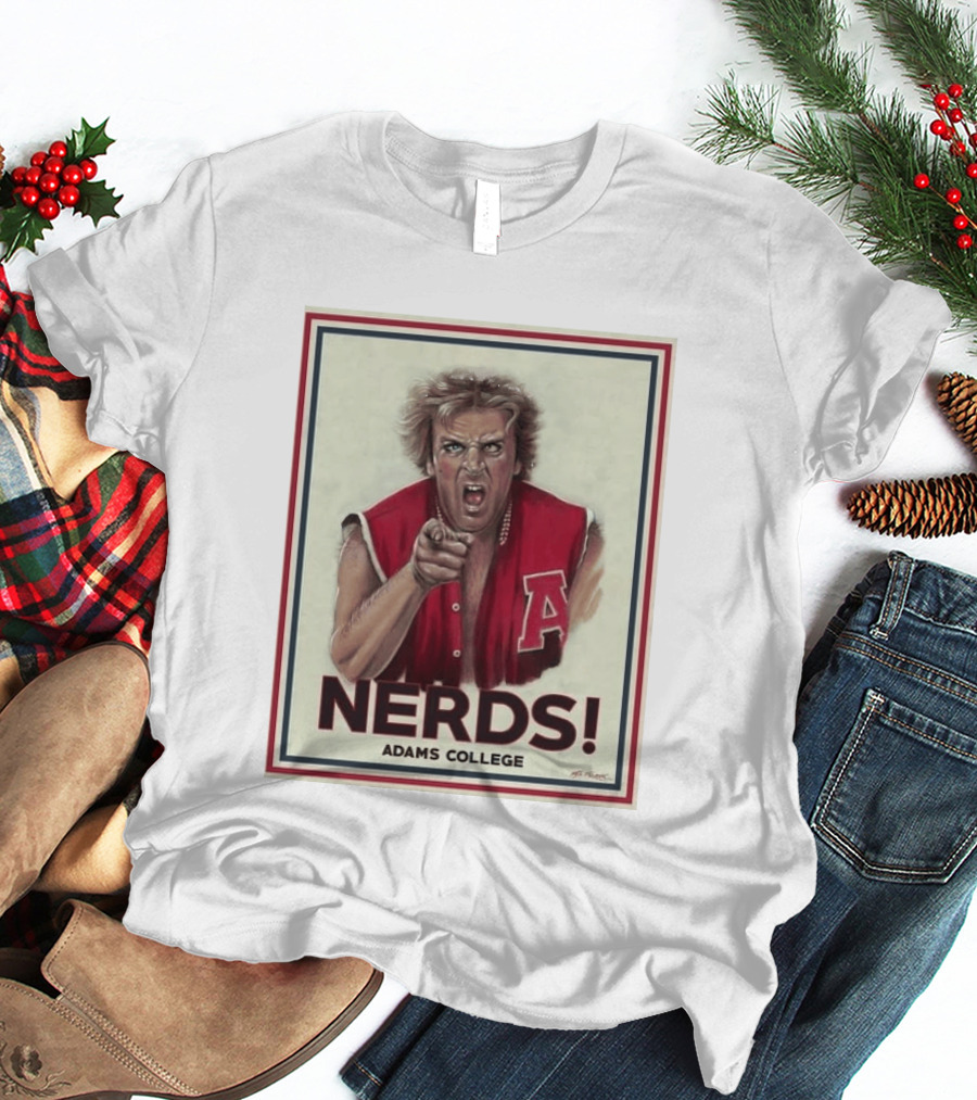Adams College Nerds Remembering Donald Gibb 1954 2026 T-Shirt