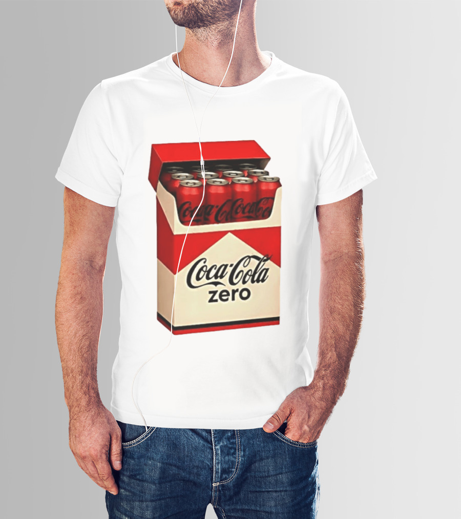 Coca Cola Zero Take The Edge Off Red Box Cans T-Shirt