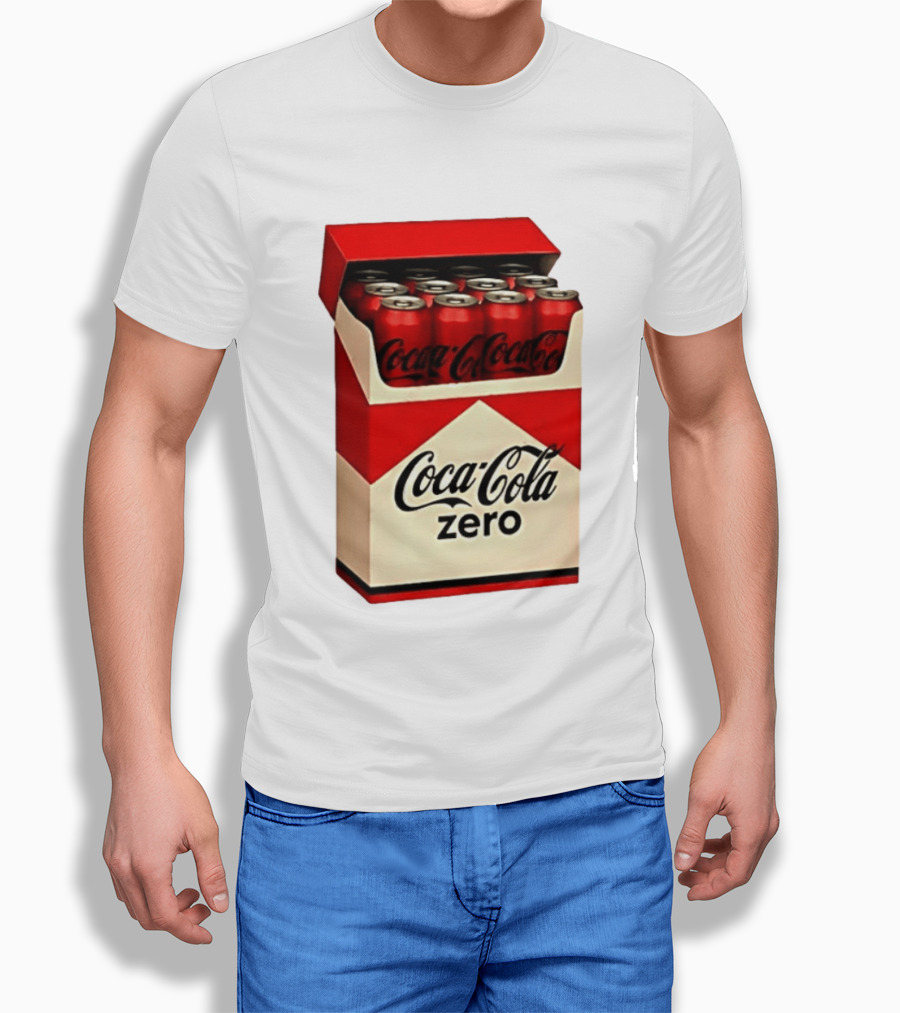 Coca Cola Zero Take The Edge Off Red Box Cans T-Shirt