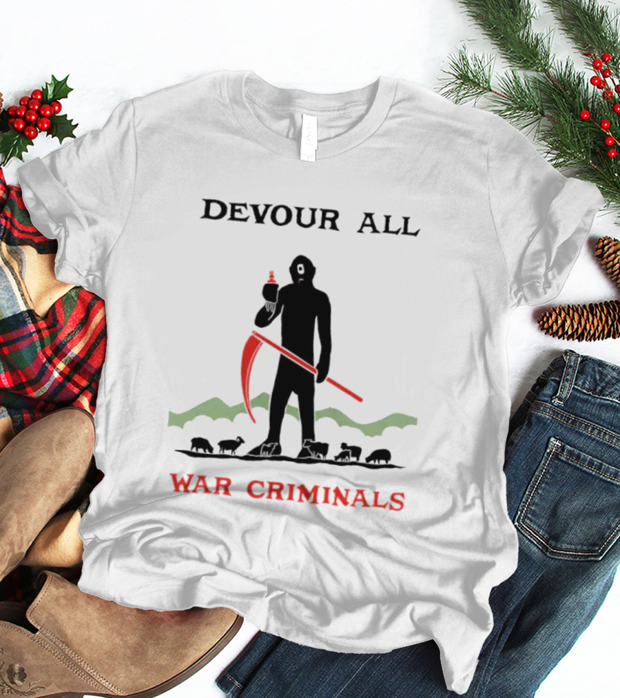 Cyclops Polyphemus Greek Mythology Devour All War Criminals T-Shirt