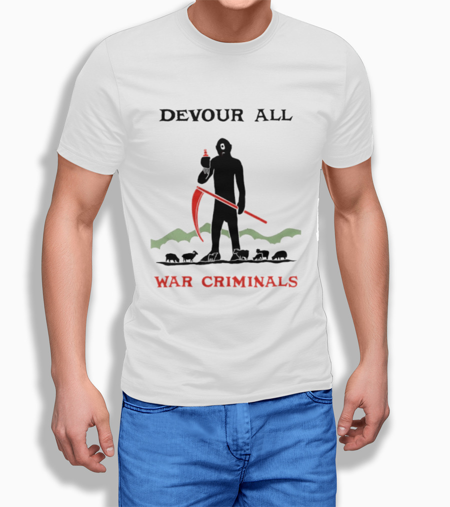 Cyclops Polyphemus Greek Mythology Devour All War Criminals T-Shirt