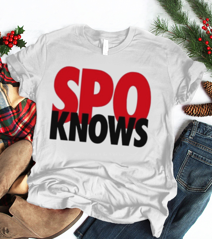 SPO Knows 2025 T-Shirt