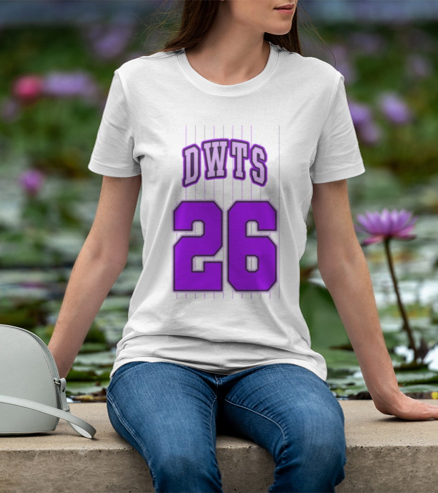 Dancing With The Stars DWTS Glitter Games 26 Jersey T-Shirt