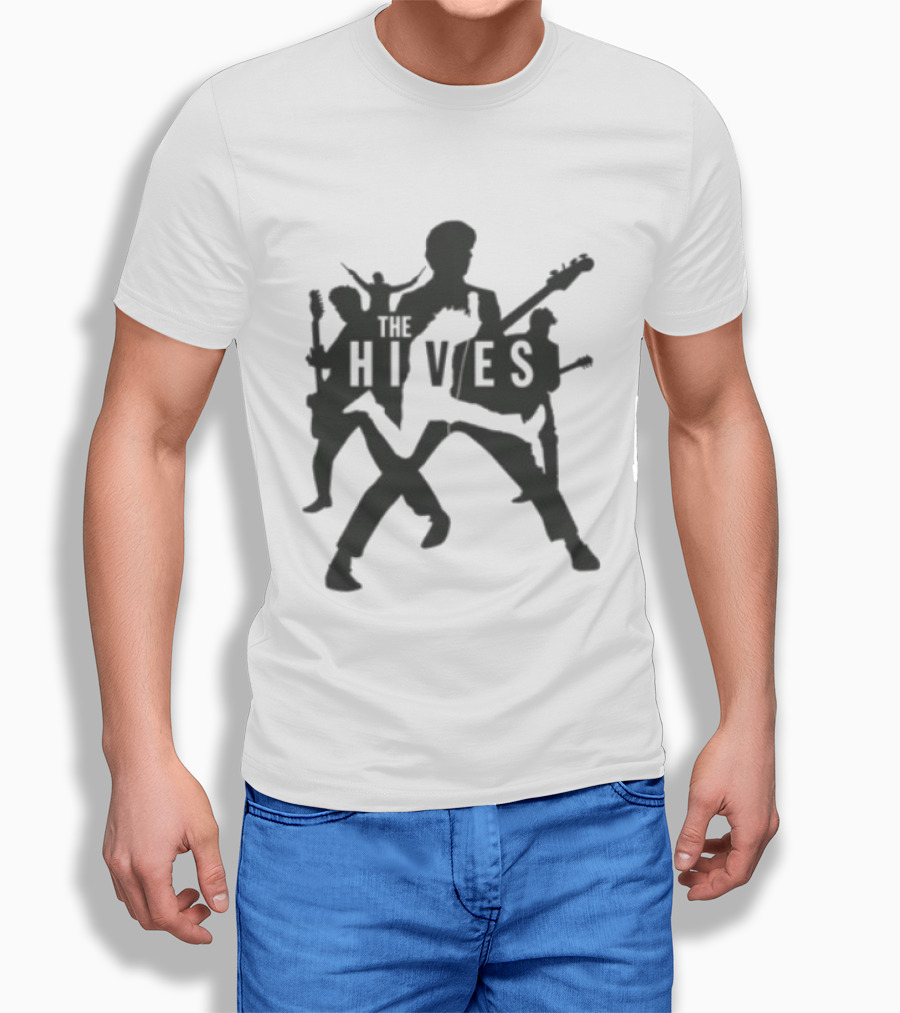 The Hives Band Silhouettes Fan Merchandise T-Shirt