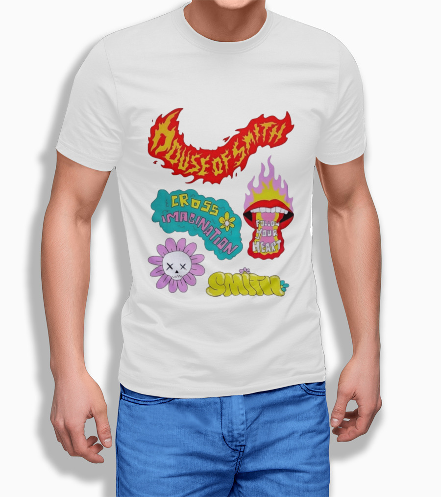 House Of Smith Cross Imagination Follow Your Heart Smith T-Shirt
