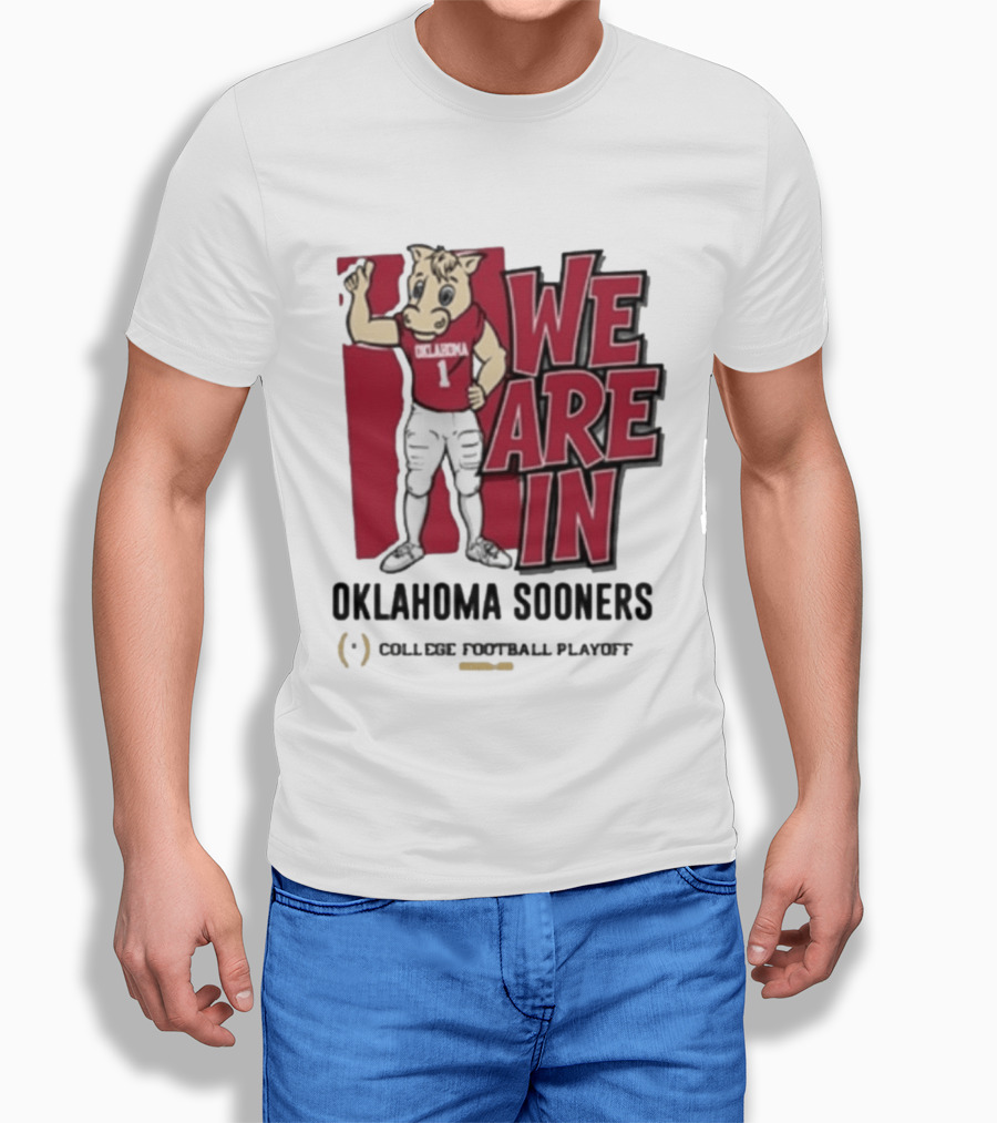 We Are In Oklahoma Sooners College Football Playoff 2025 T-Shirt