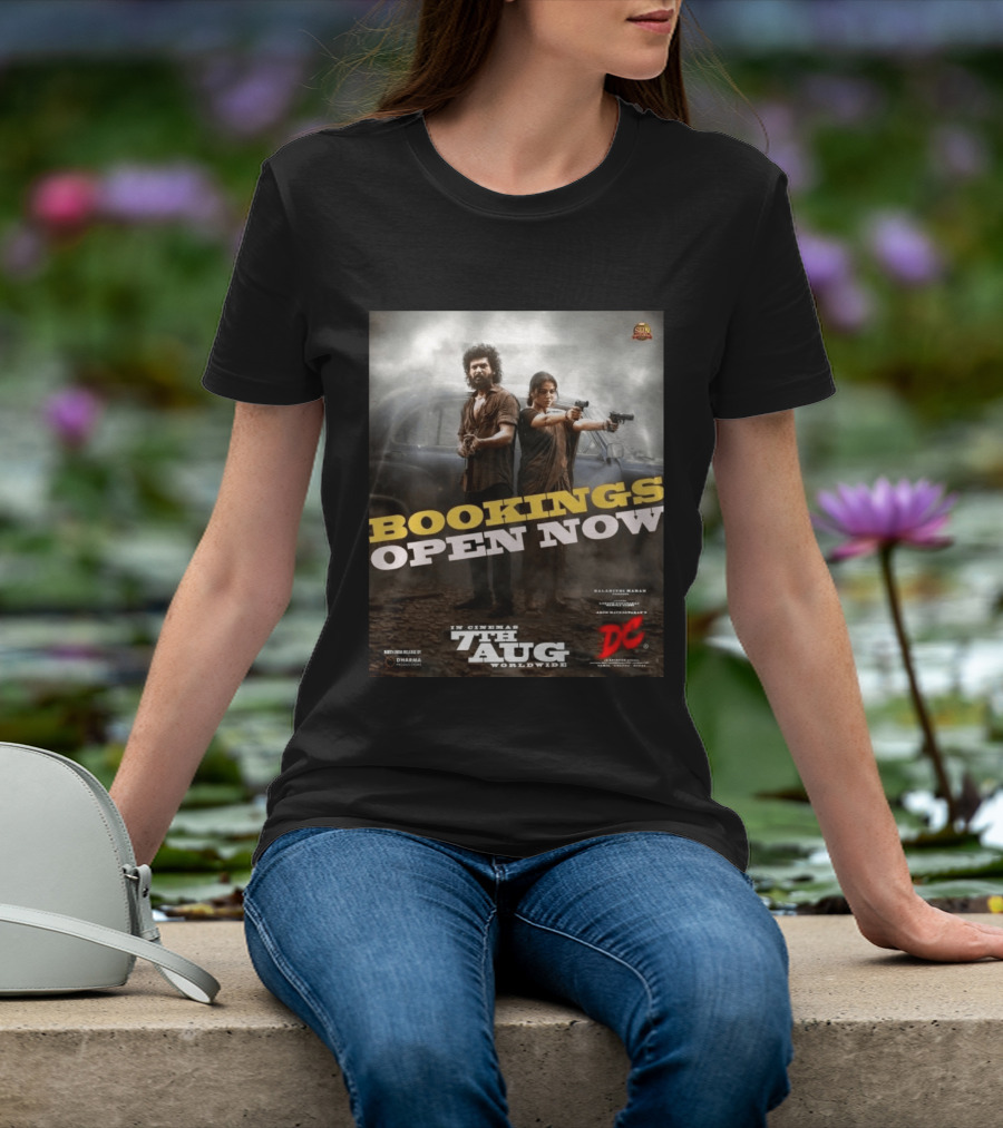 Bookings Open Now For DC In Cinema 7th Aug Worldwide T-Shirt