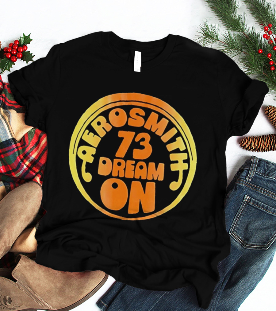Aerosmith 73 Dream On 1973 Classic Rock T-Shirt