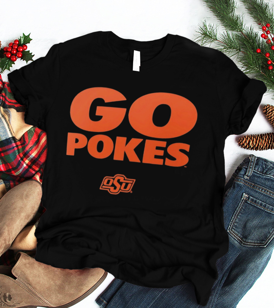 Go Pokes OSU Oklahoma State University Cowboys T-Shirt