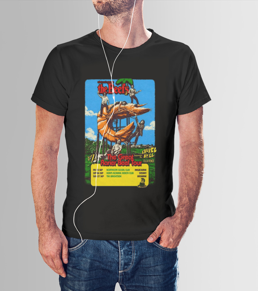 The Beefs 2026 The Great Rarier Beef Tour Melbourne Sydney Brisbane T-Shirt