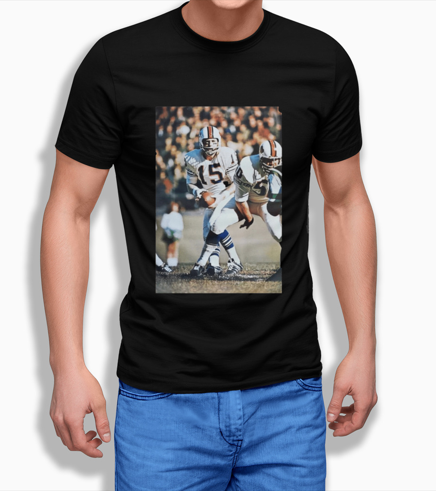 Buffalo Bills Jack Kemp 1968 AFL Football Action Renselaar T-Shirt