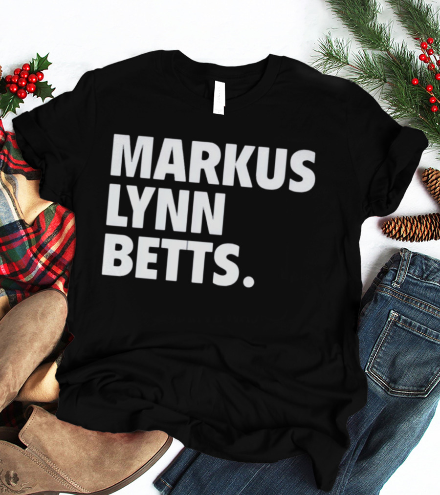 Markus Lynn Betts Los Angeles Dodgers Baseball T-Shirt