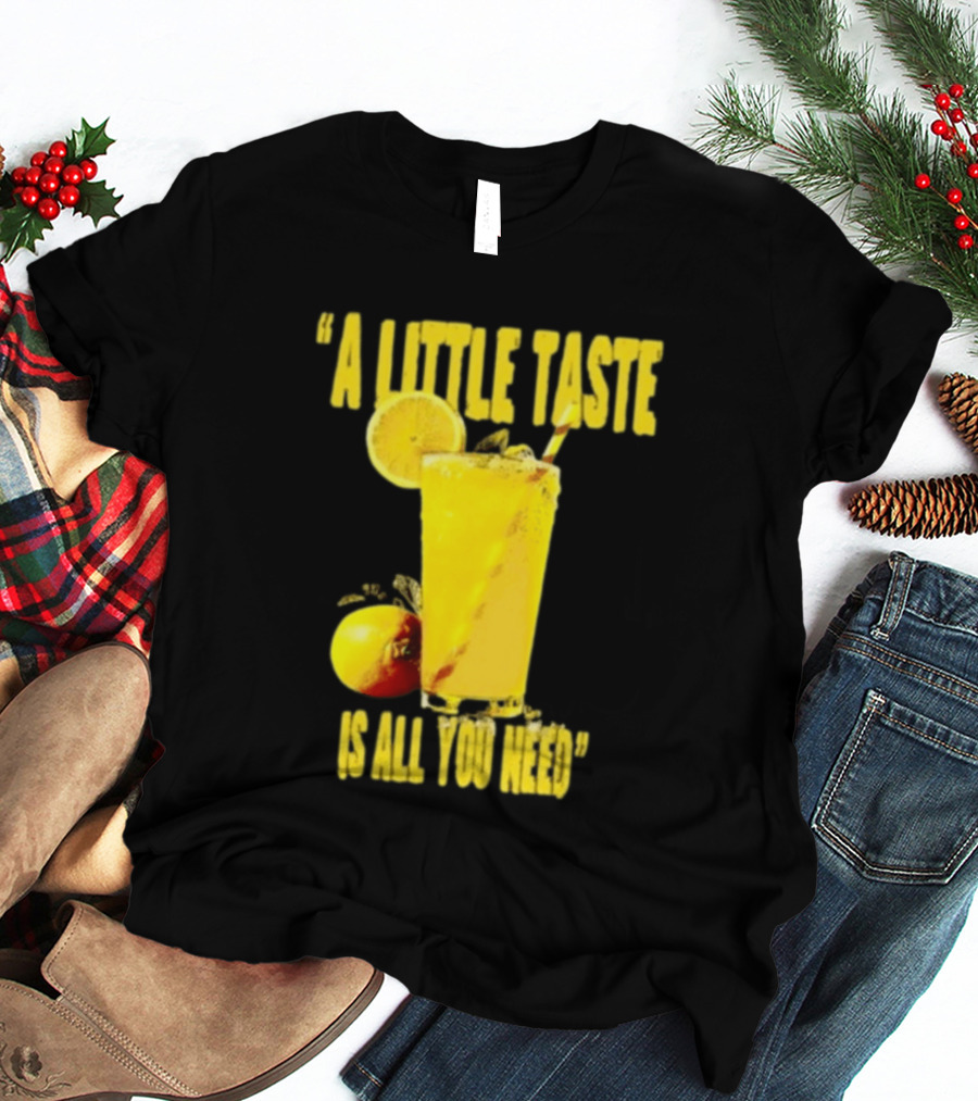 Louis Lemonade Tour 2025 A Little Taste Is All You Need Long Sleeve T-Shirt