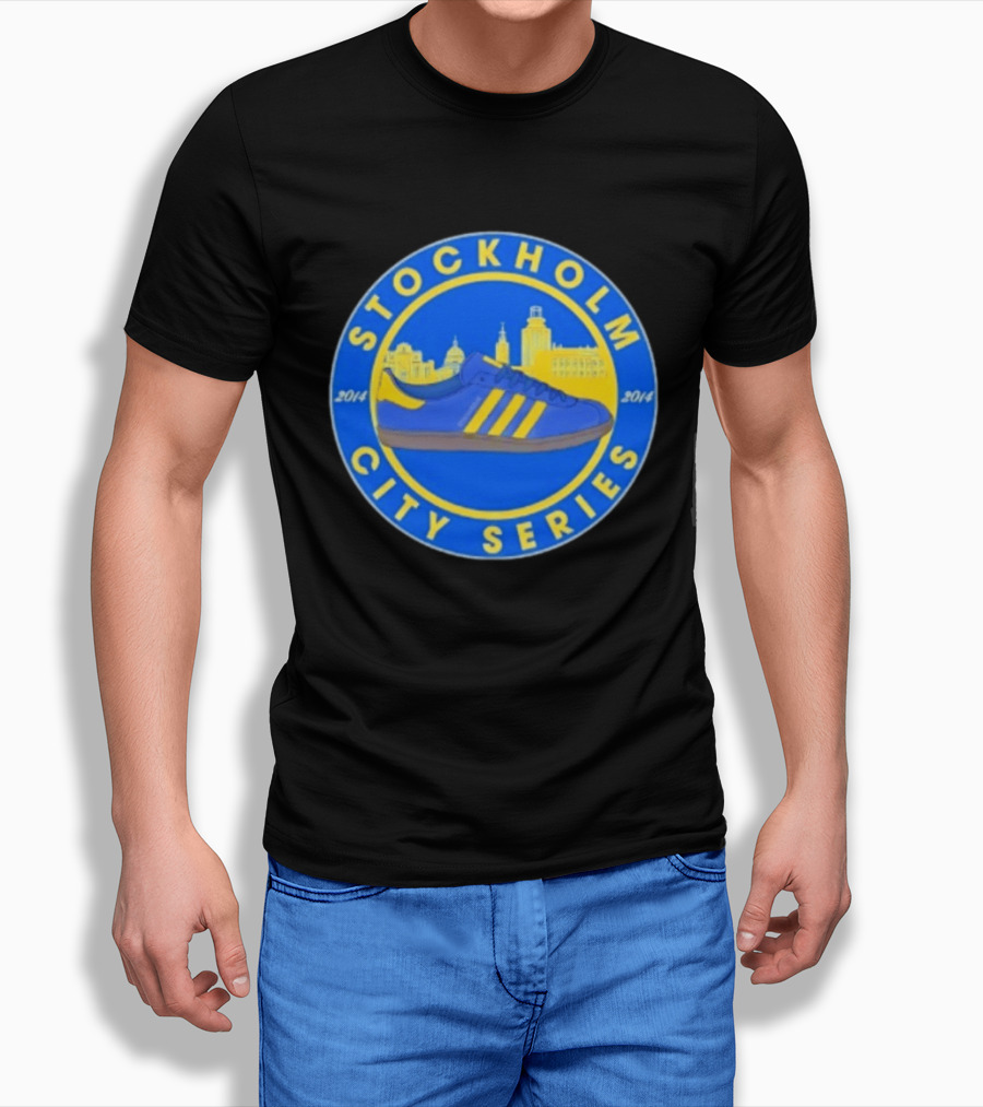Stockholm City Series Adidas Sneaker 2014 Skyline T-Shirt