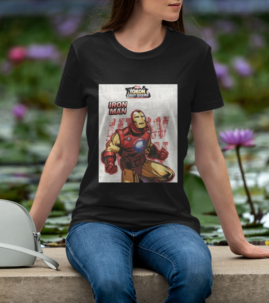 Marvel Tokon First Strike Iron Man Comic T-Shirt