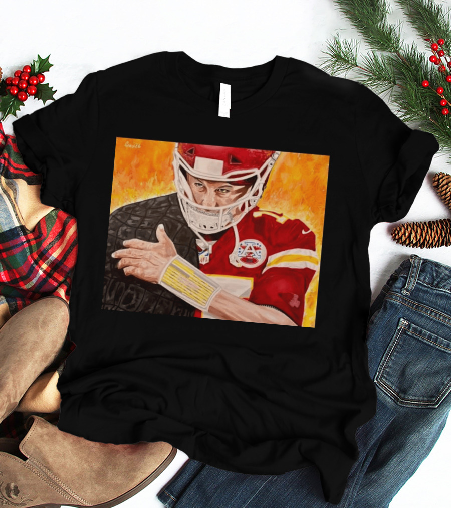 NFL Patrick Mahomes Kansas City Chiefs Player T-Shirt