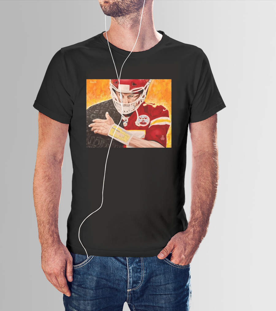 NFL Patrick Mahomes Kansas City Chiefs Player T-Shirt