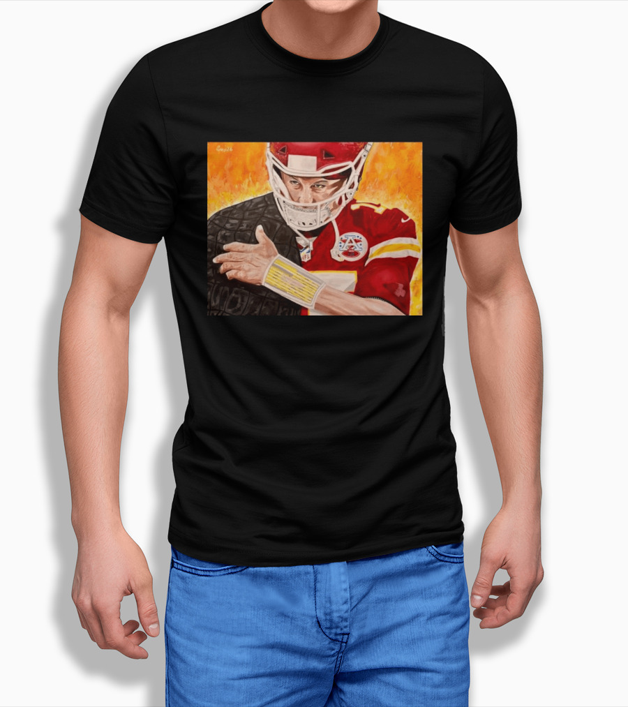 NFL Patrick Mahomes Kansas City Chiefs Player T-Shirt