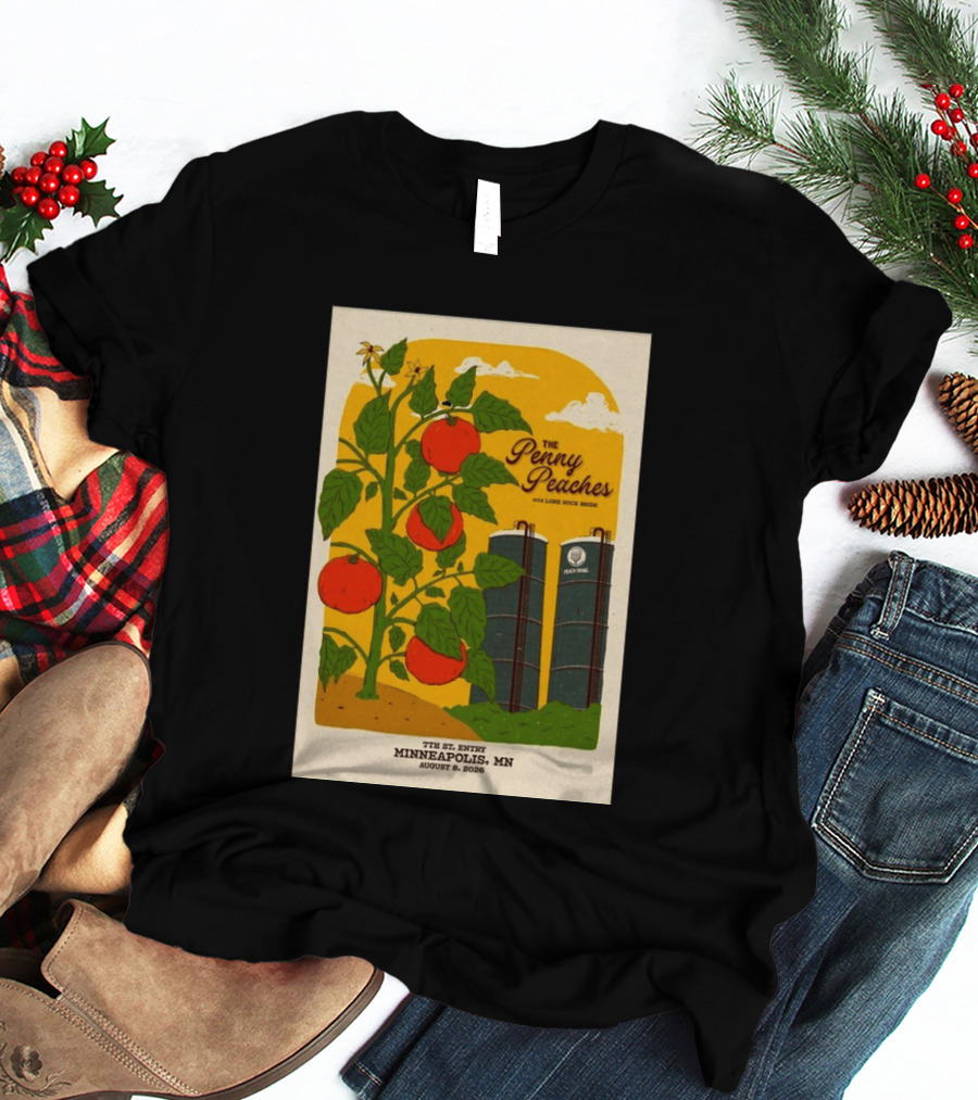 Penny Peaches With Loose Rope Series 7th Street Entry Minneapolis MN August 8 2026 T-Shirt