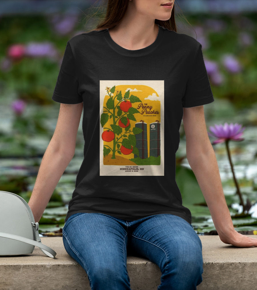 Penny Peaches With Loose Rope Series 7th Street Entry Minneapolis MN August 8 2026 T-Shirt