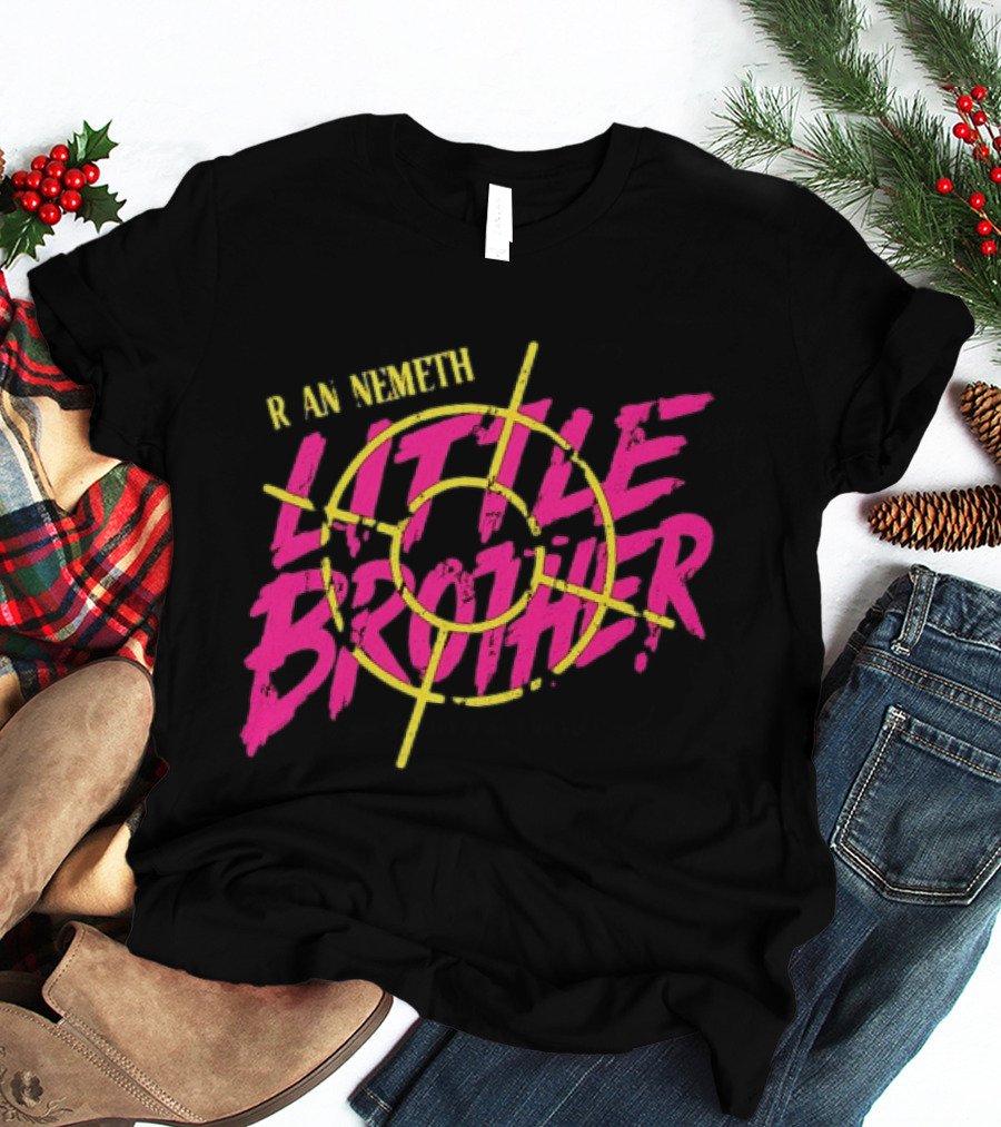 Ryan Nemeth Little Brother Target Wrestling AEW T-Shirt