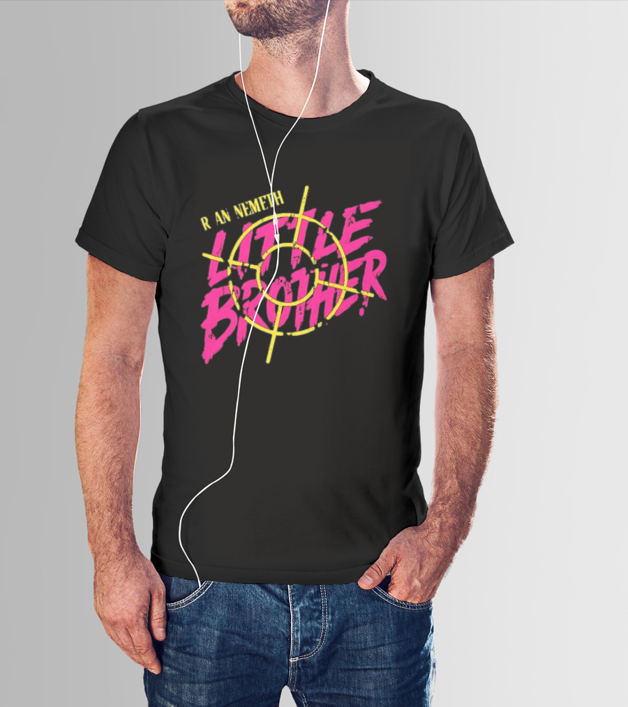 Ryan Nemeth Little Brother Target Wrestling AEW T-Shirt