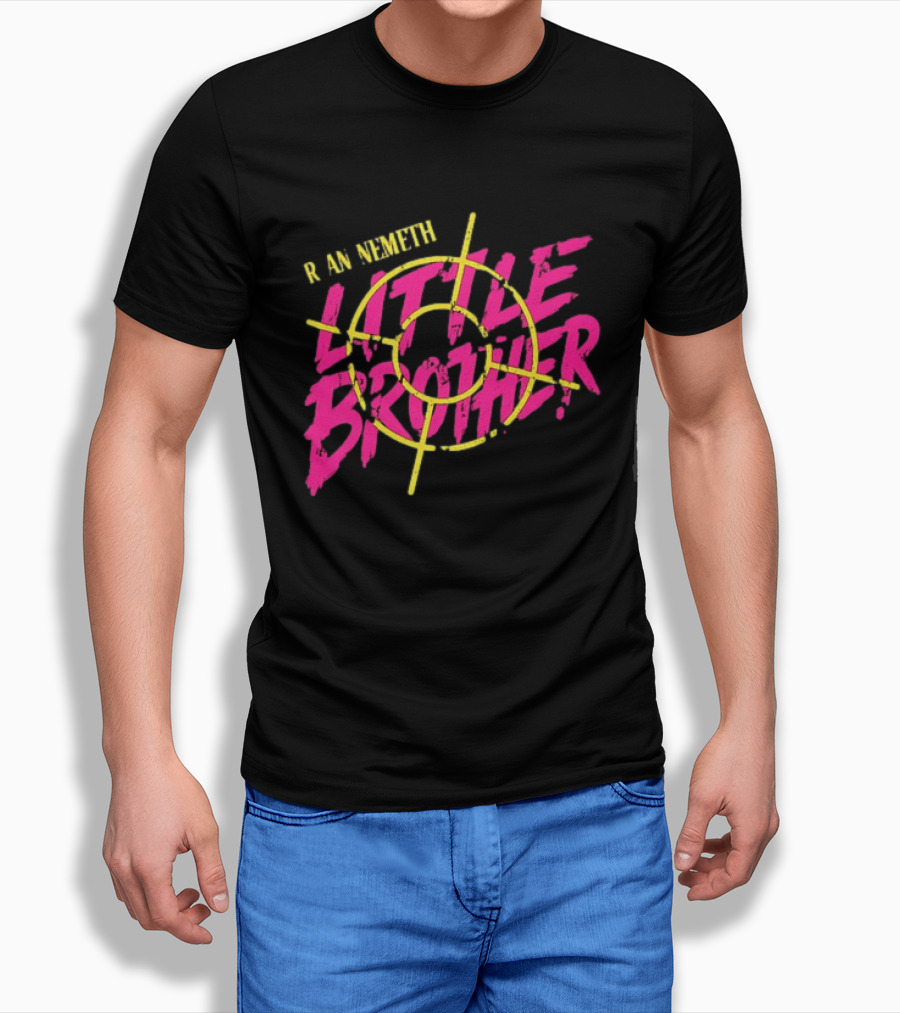 Ryan Nemeth Little Brother Target Wrestling AEW T-Shirt