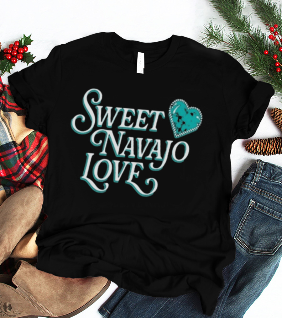 Sweet Navajo Love Heart T-Shirt
